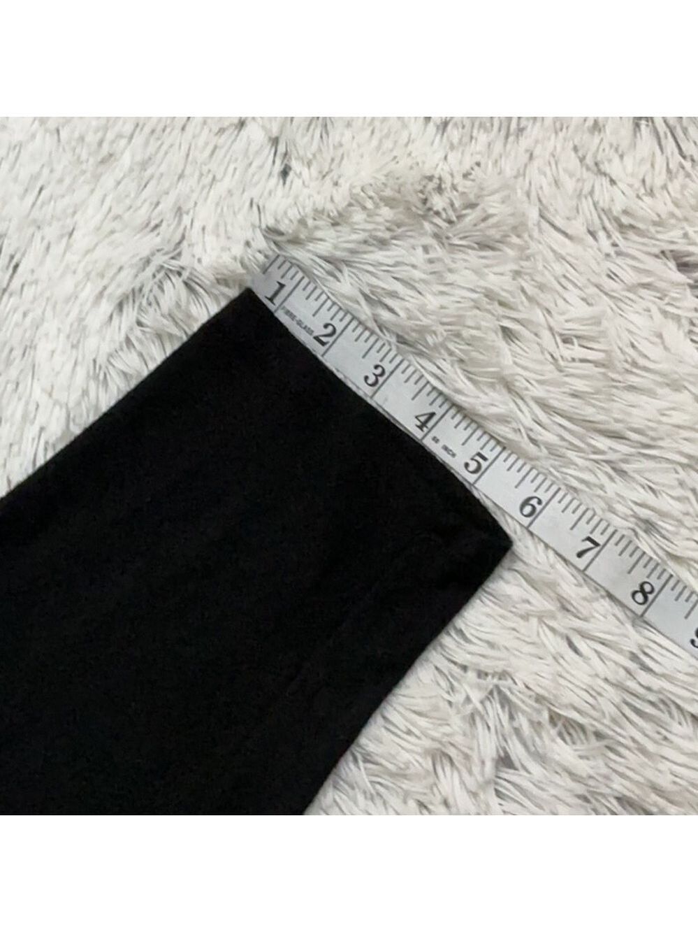 LANE Bryant Illusion Collection Woman’s  size 30/32 black long sleeve tee - Picture 12 of 12